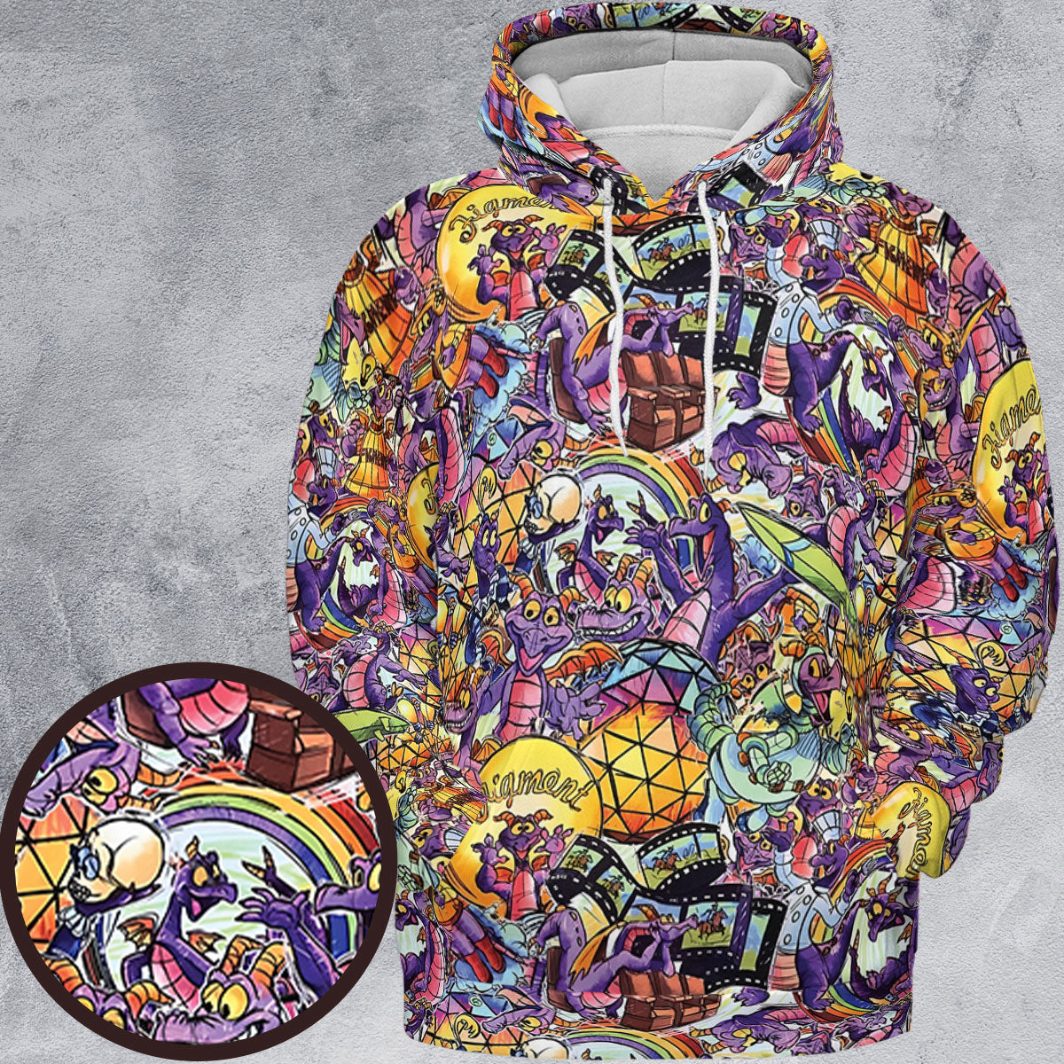 Full Print Hoodie - PXY93VC4
