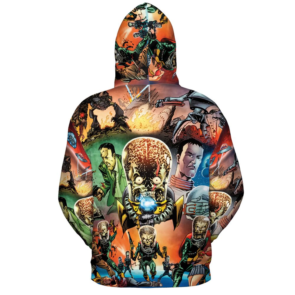 All-over Print Hoodie - ZBH7ATKN -  - 4