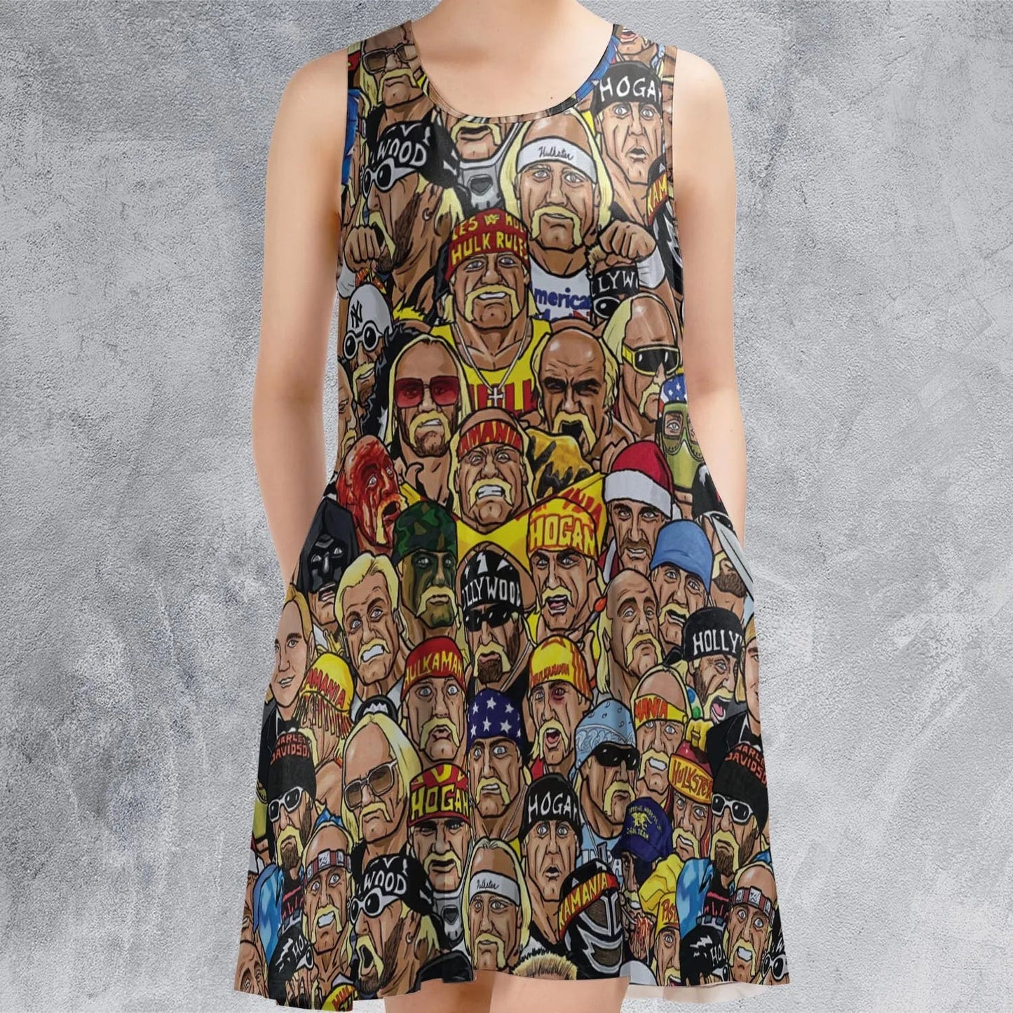 Casual Sleeveless Dress - NPHGV38G