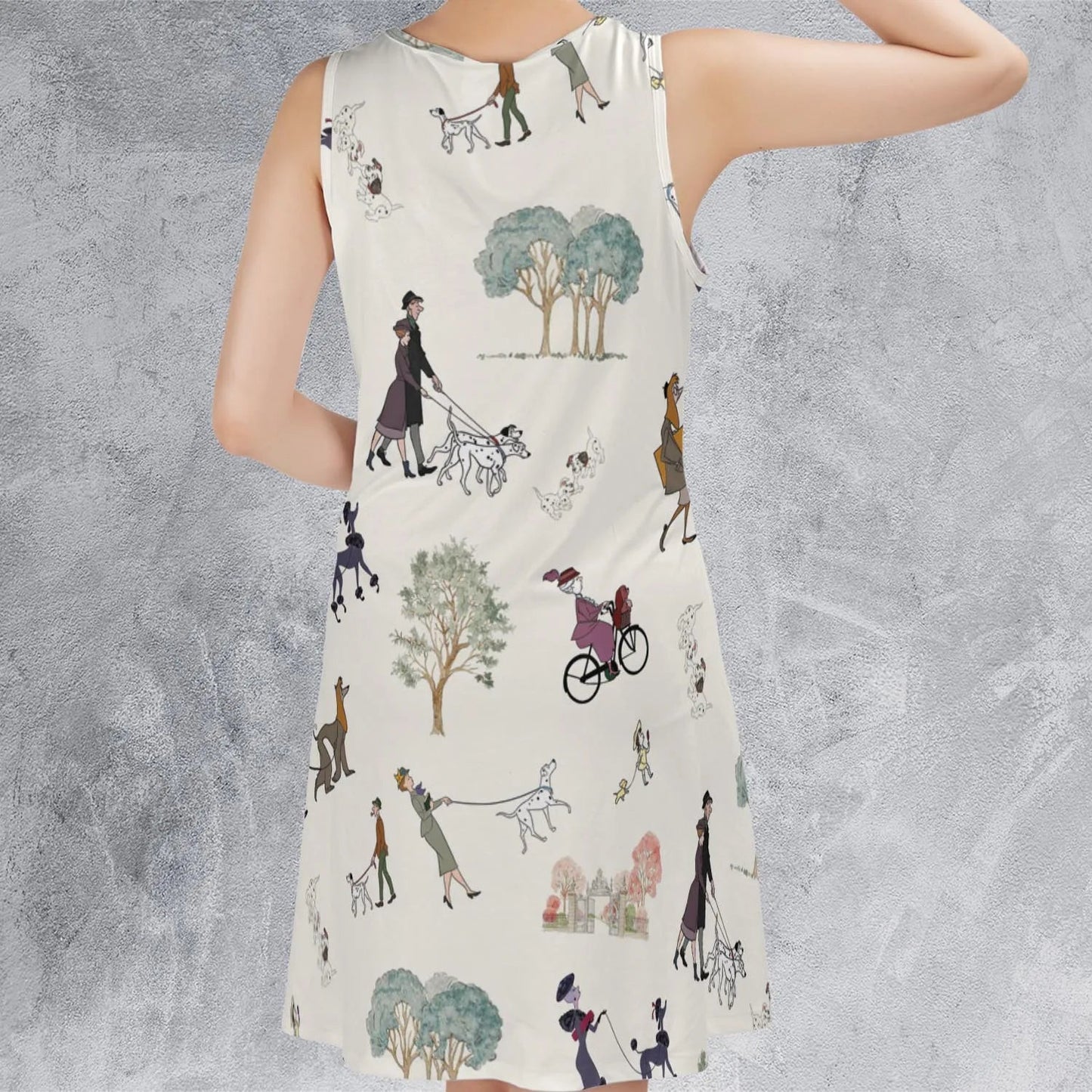 Casual Sleeveless Dress - Y5C5XGZ8