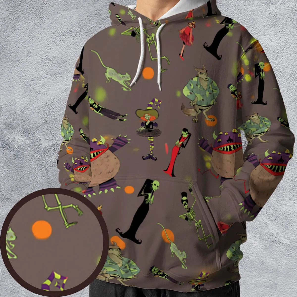 Full Print Hoodie - 1877M6CU