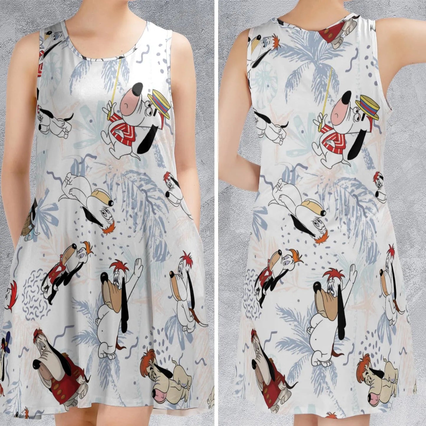 Casual Sleeveless Dress - FXFQJMQ8
