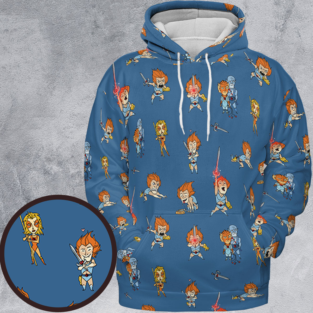 Full Print Hoodie - 1ZQ26UJZ