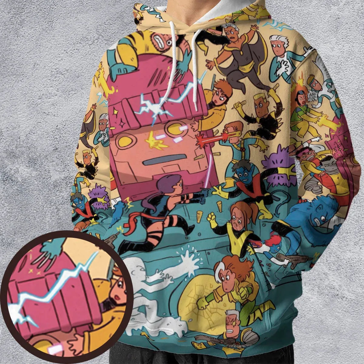Full Print Hoodie - S7FDCJPD
