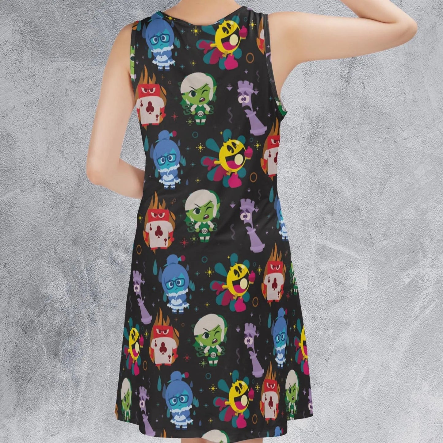 Casual Sleeveless Dress - LQ7A181U