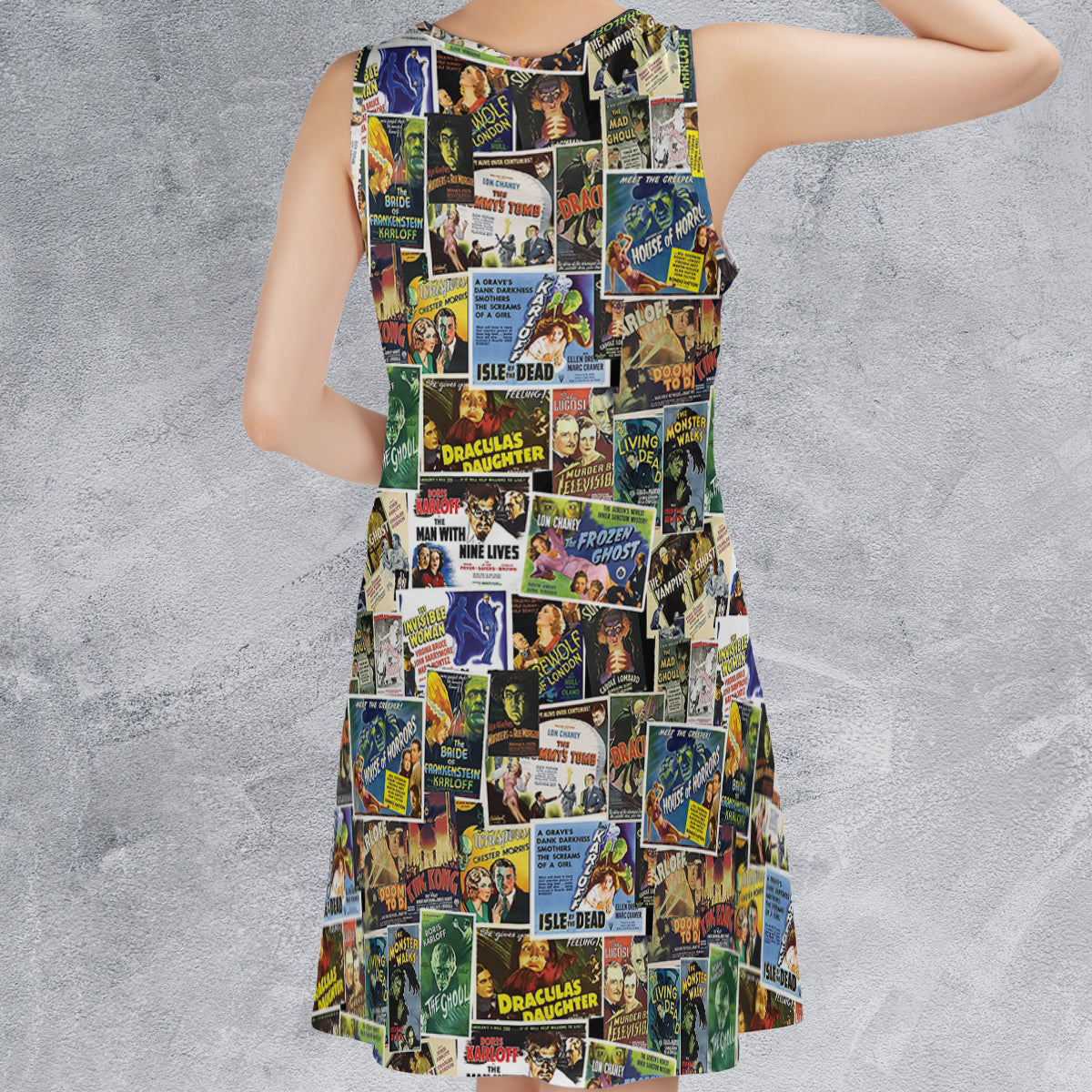 Casual Sleeveless Dress - 95UEFWKH