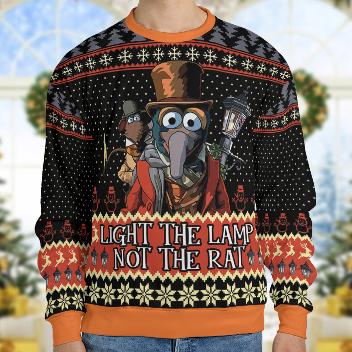 Ugly Christmas Sweatshirt - SZ35QUN6