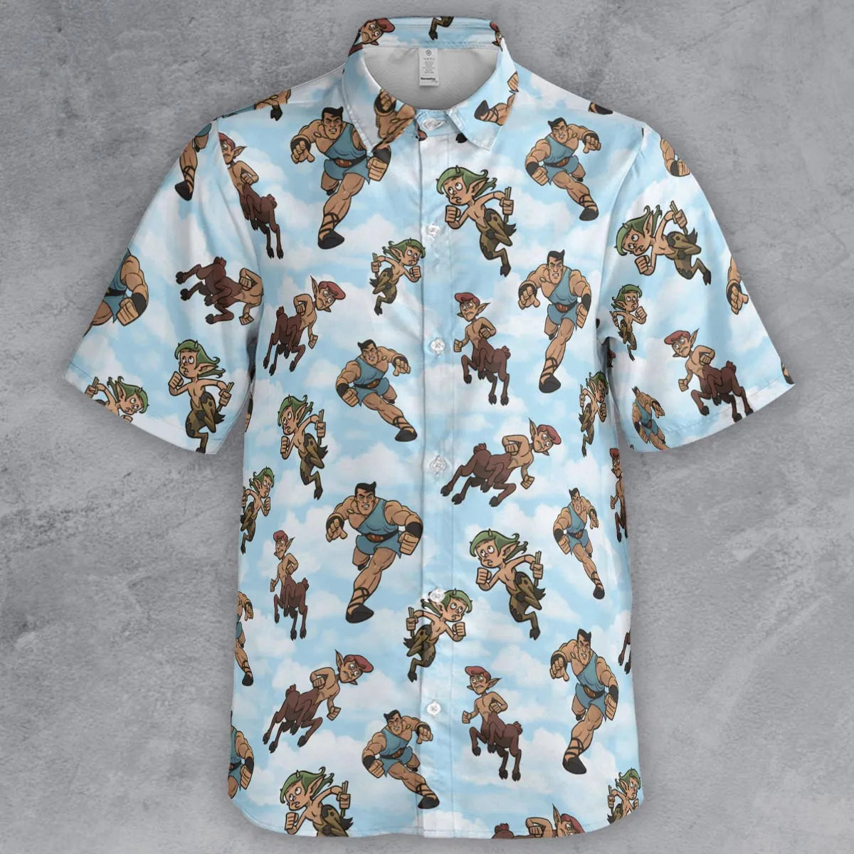 Short Sleeve Button Shirt - VSLKNZXN