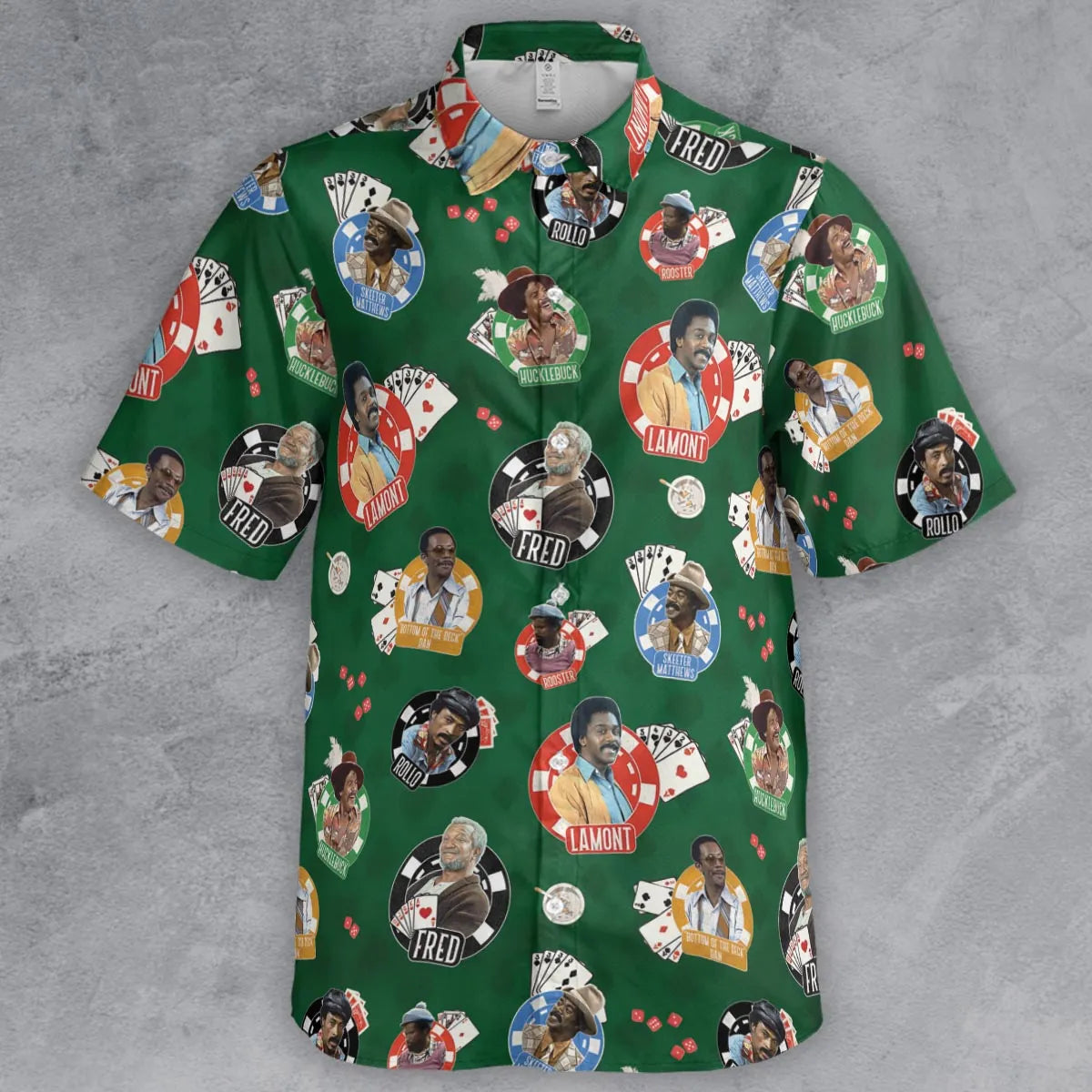 Short Sleeve Button Shirt - B7SHVDN9