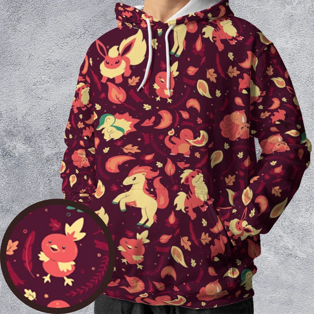 Full Print Hoodie - U9YZEK2Z