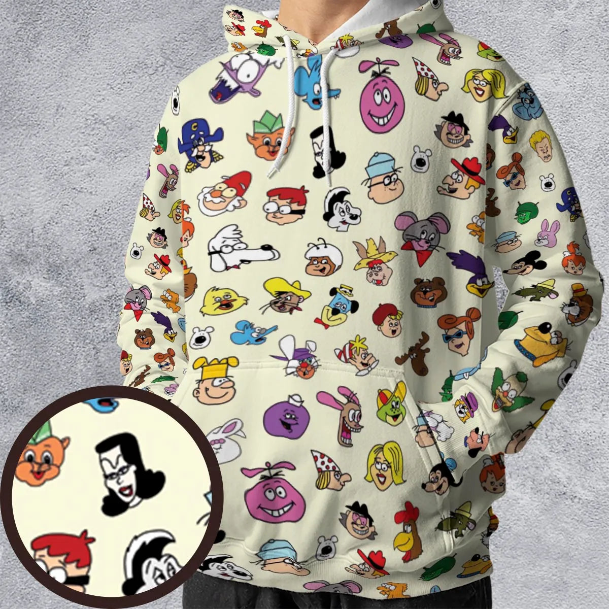 Full Print Hoodie - 6BQVJGBW