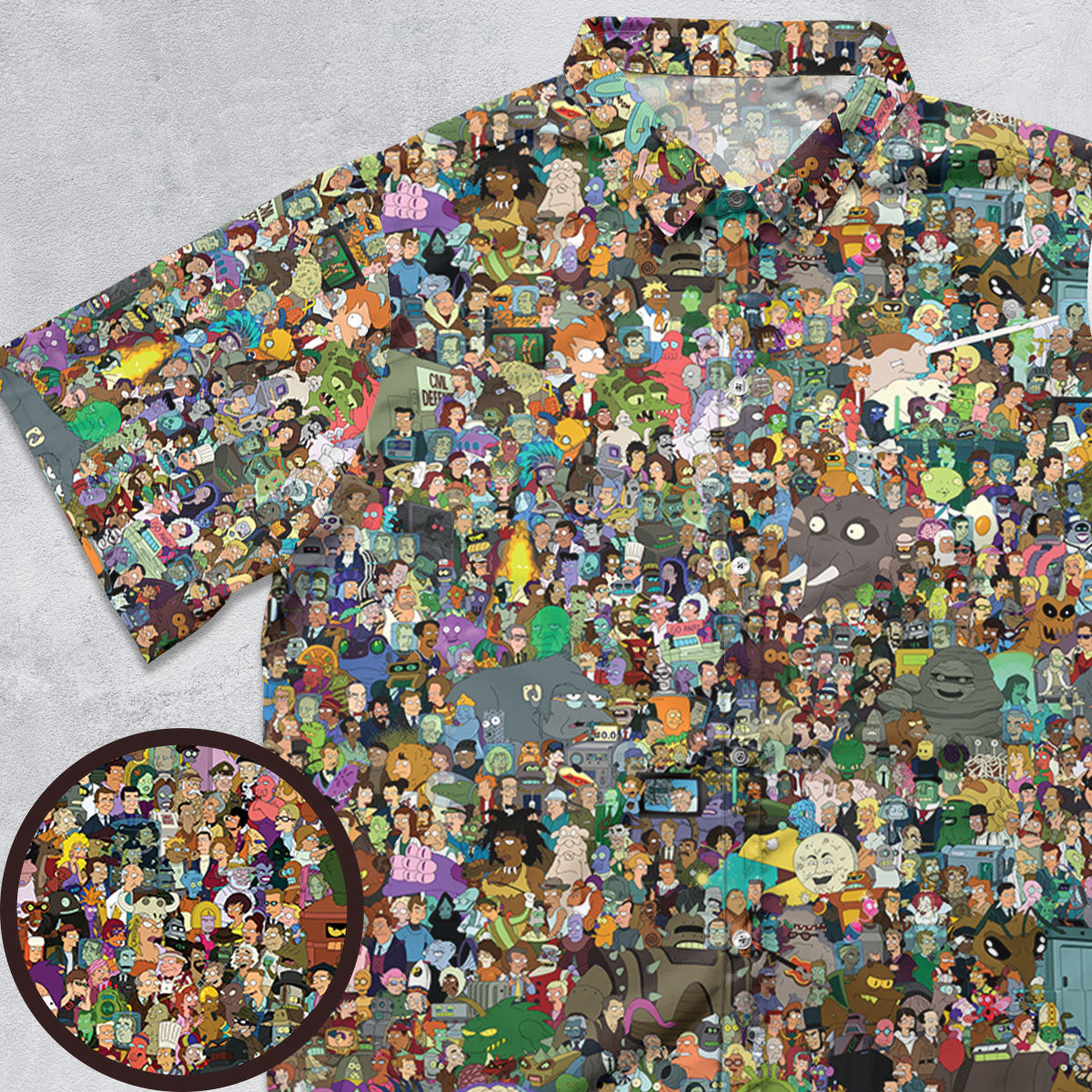 Short Sleeve Button Shirt - L2Y4F3GT