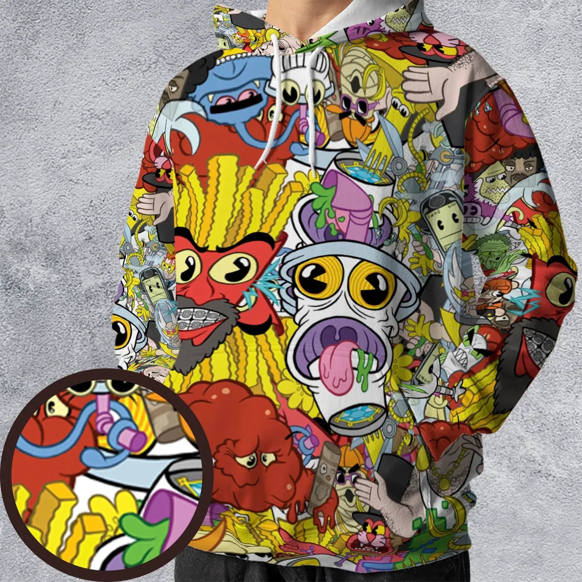 Full Print Hoodie - PXFC8C1N