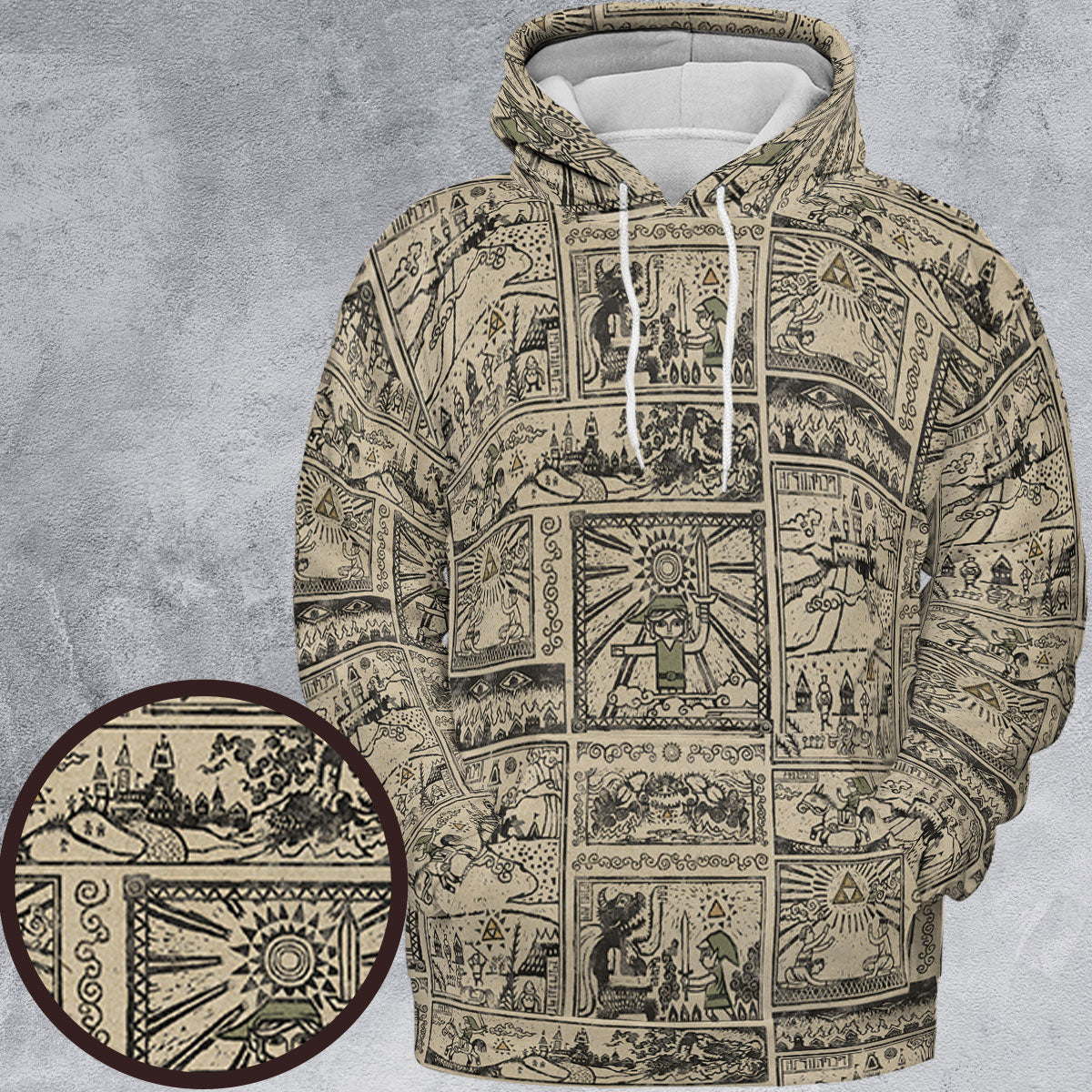 Full Print Hoodie - RK5RMRAU