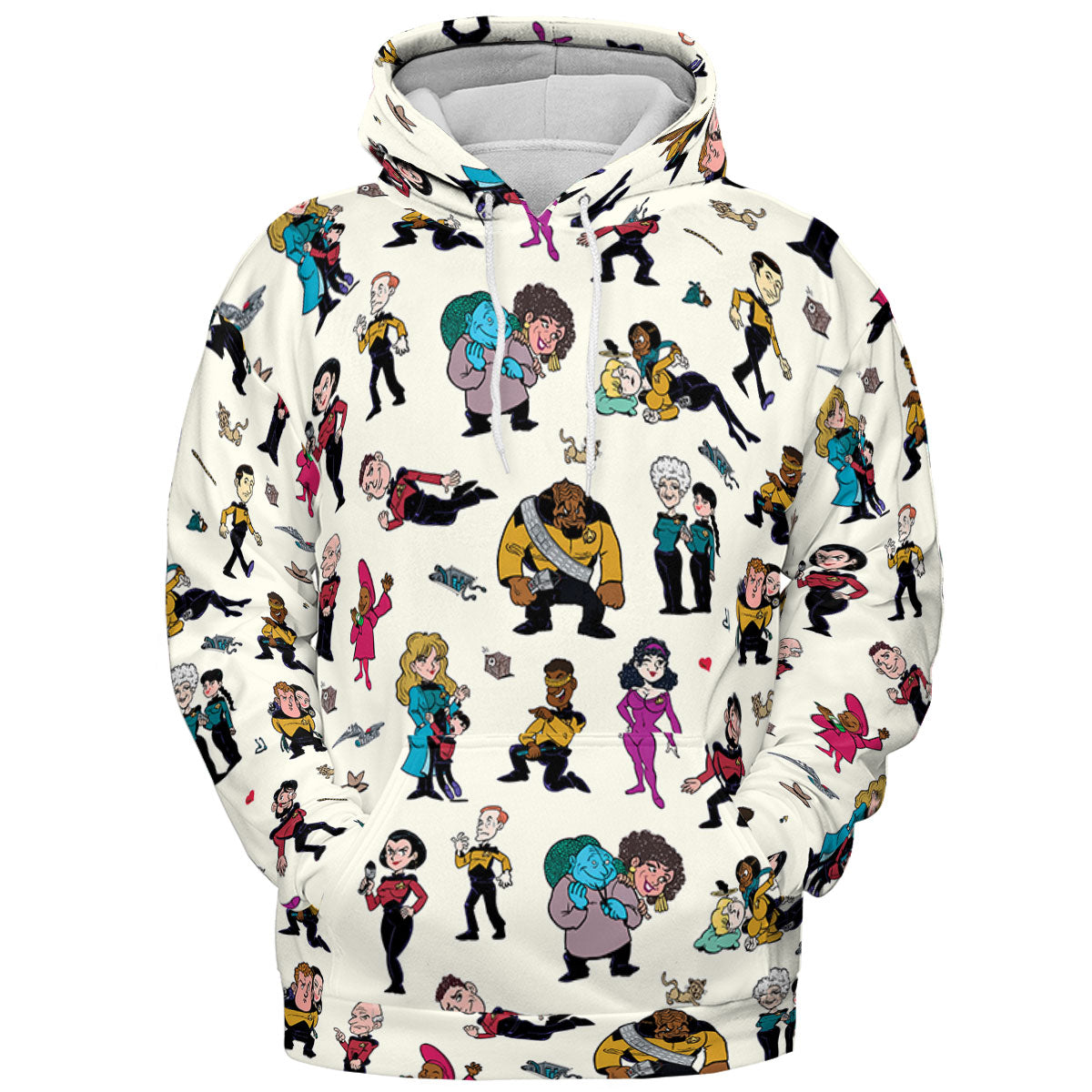 Full Print Hoodie - 3LWHJAHL