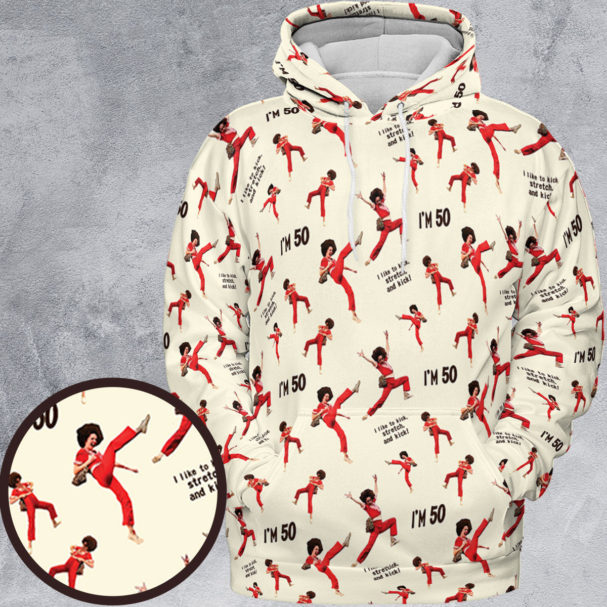 Full Print Hoodie - T3XQBGNF