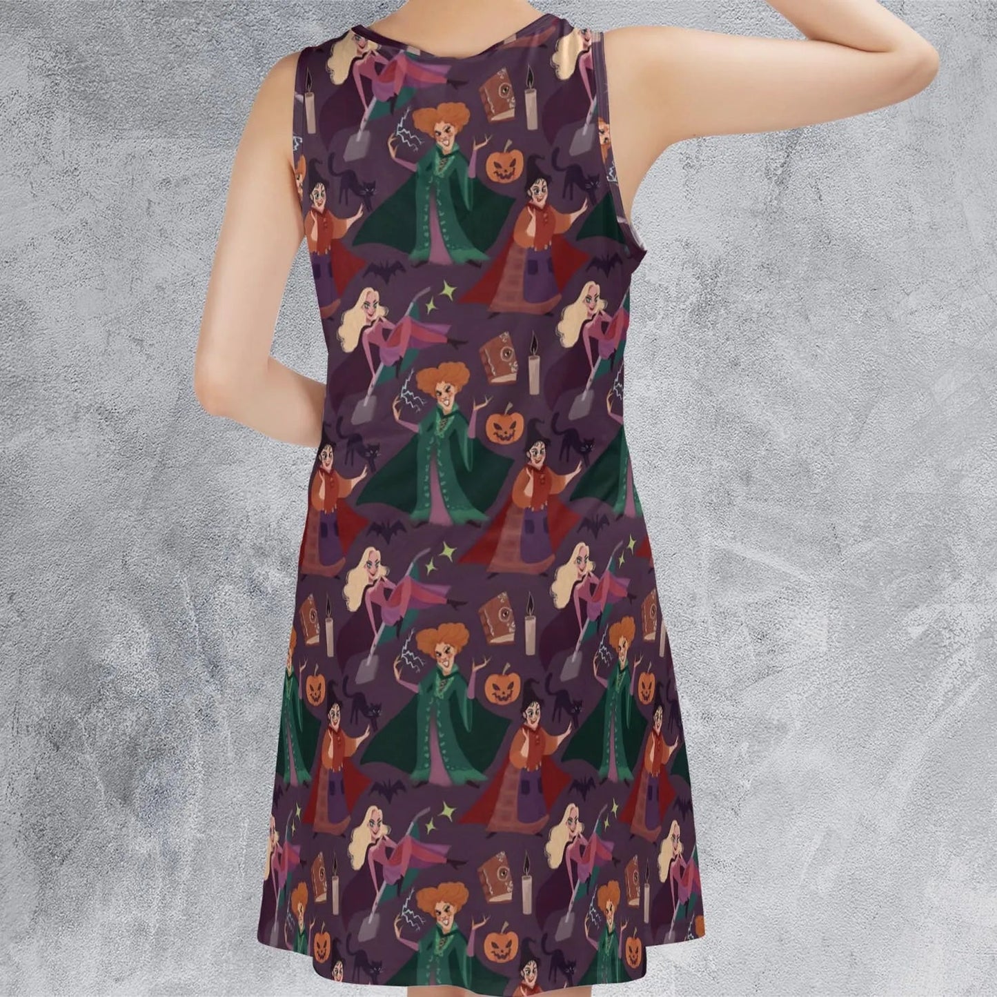 Casual Sleeveless Dress - 4HUBCA1N