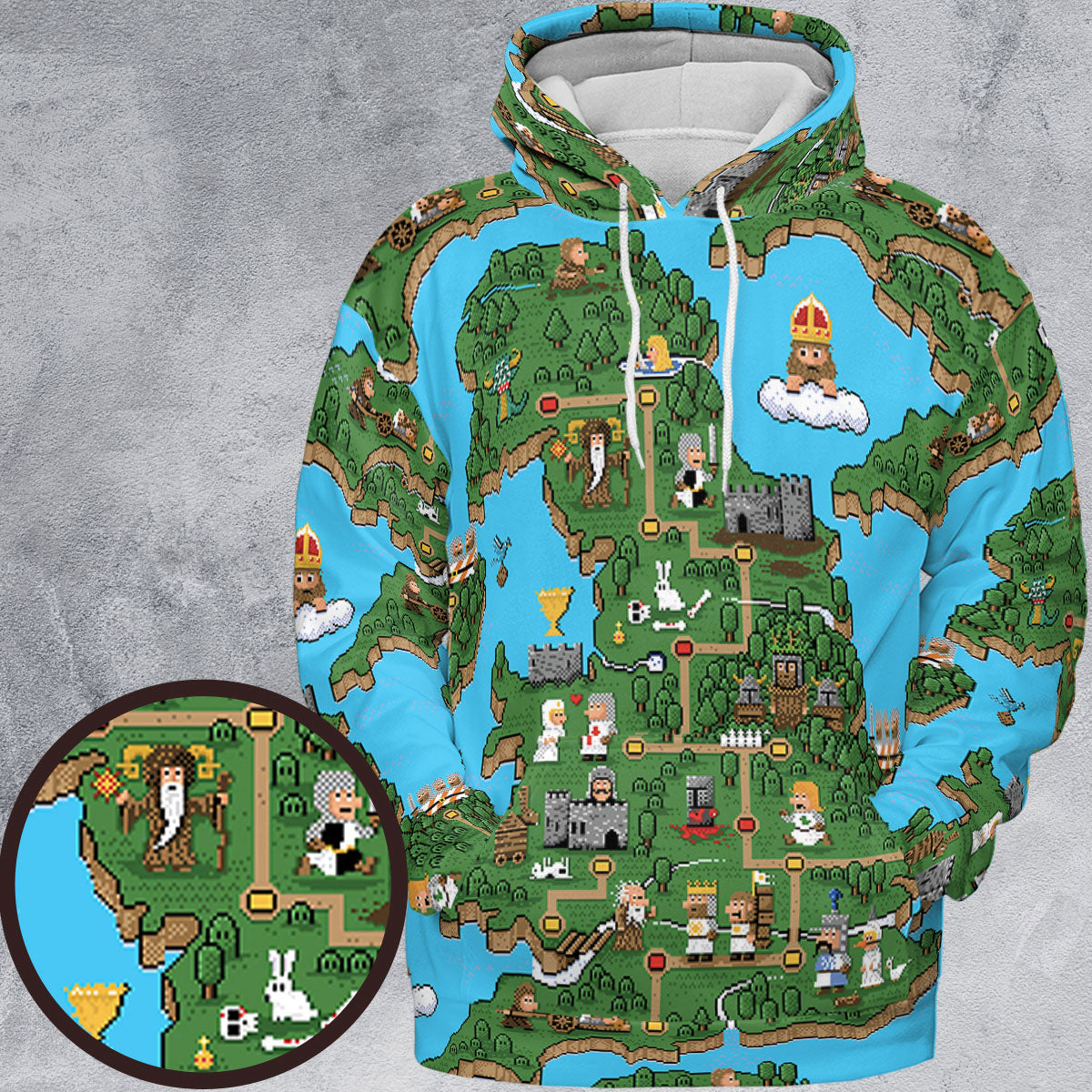 Full Print Hoodie - U1TEHSYN