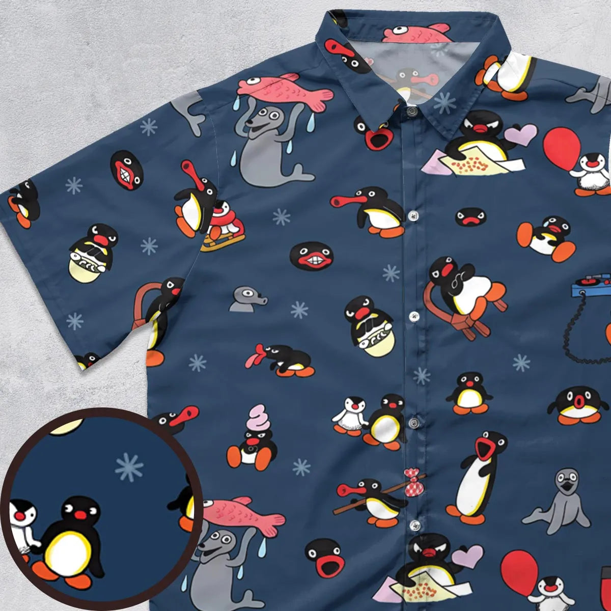 Short Sleeve Button Shirt - 7XLCPK5F