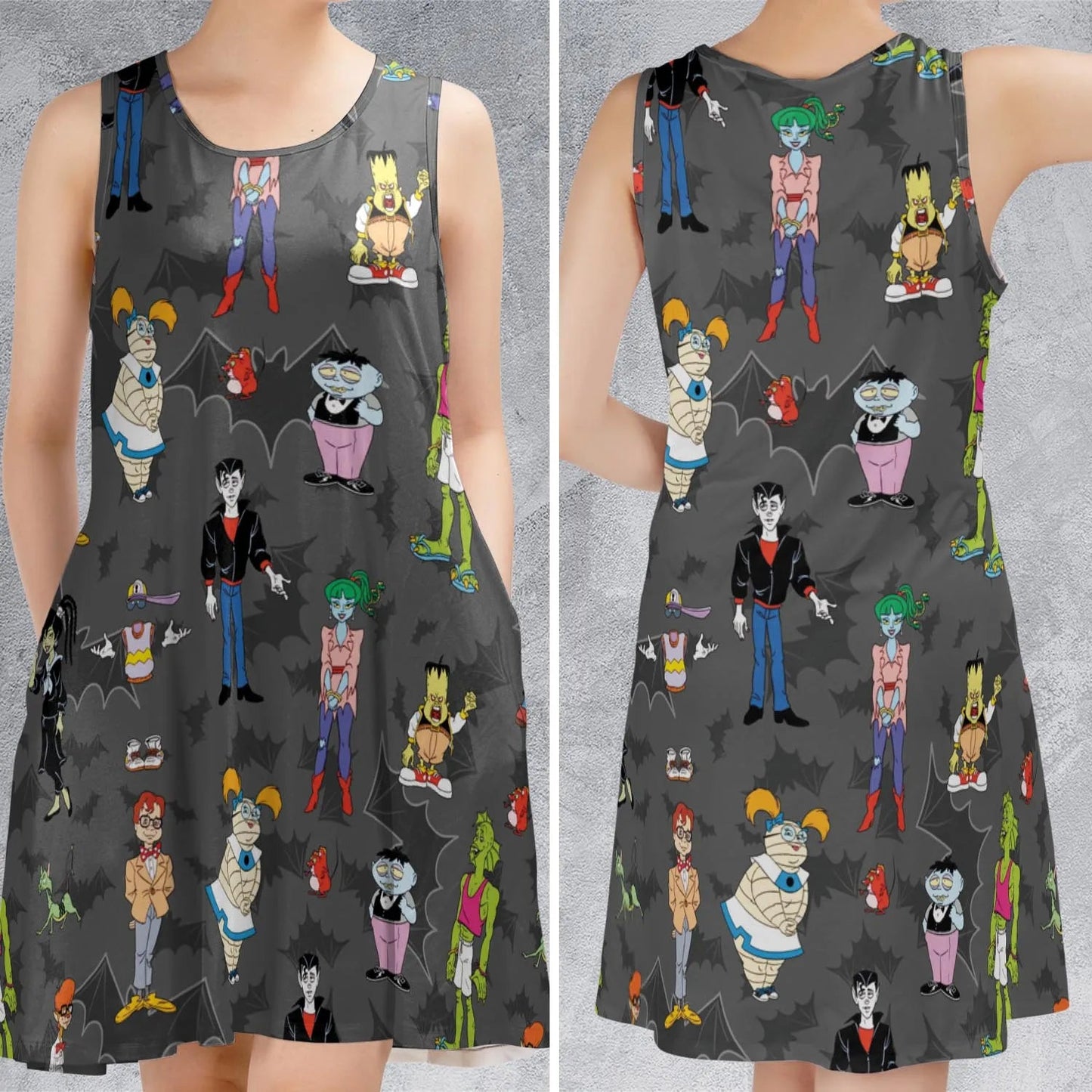 Casual Sleeveless Dress - S22LJ9PG