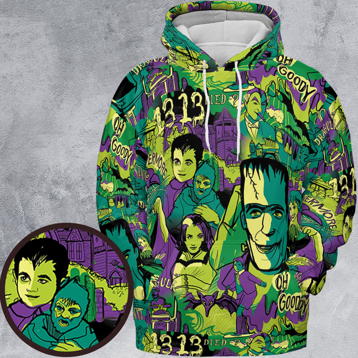 Full Print Hoodie - 9XRHM4B6