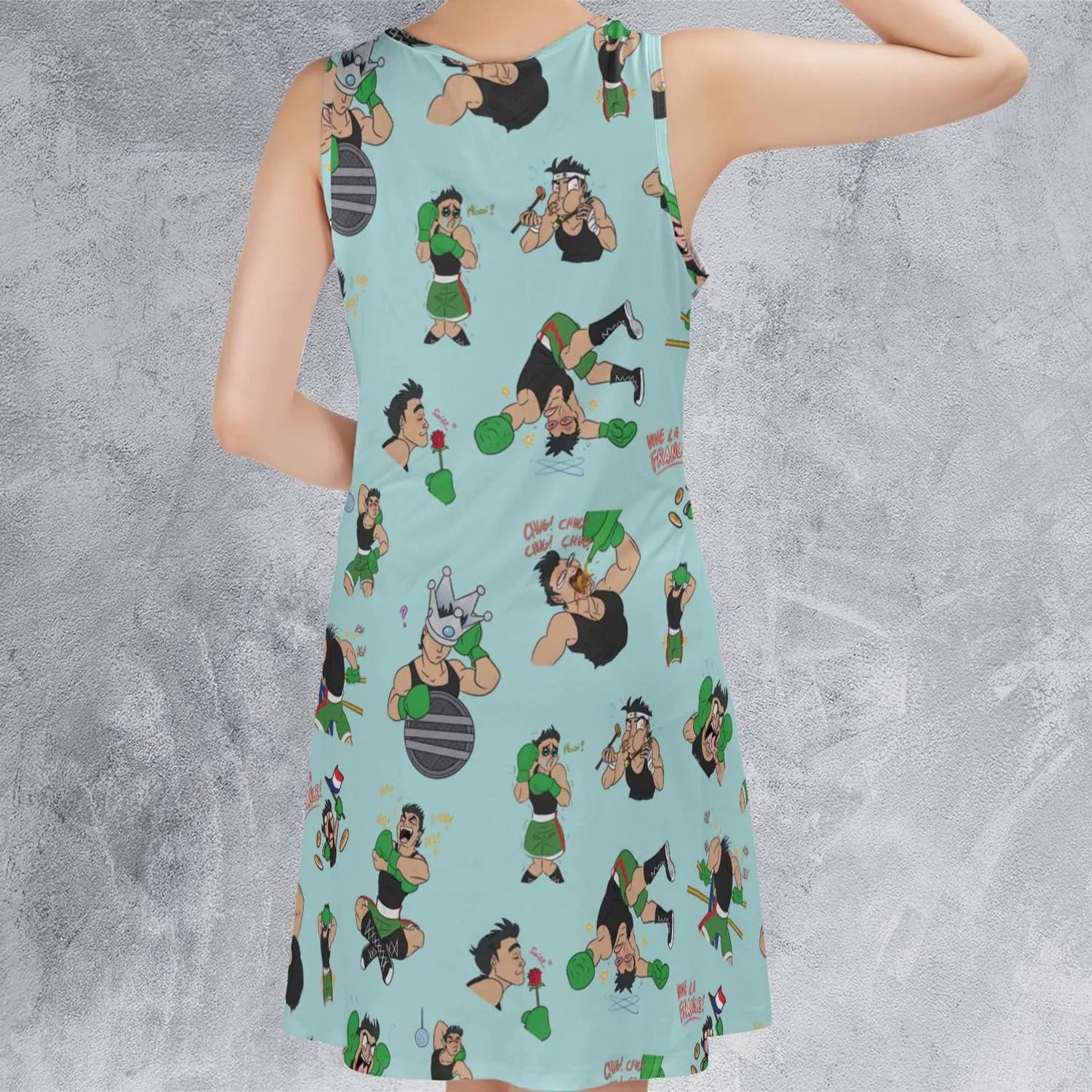 Casual Sleeveless Dress - 173HM7SZ