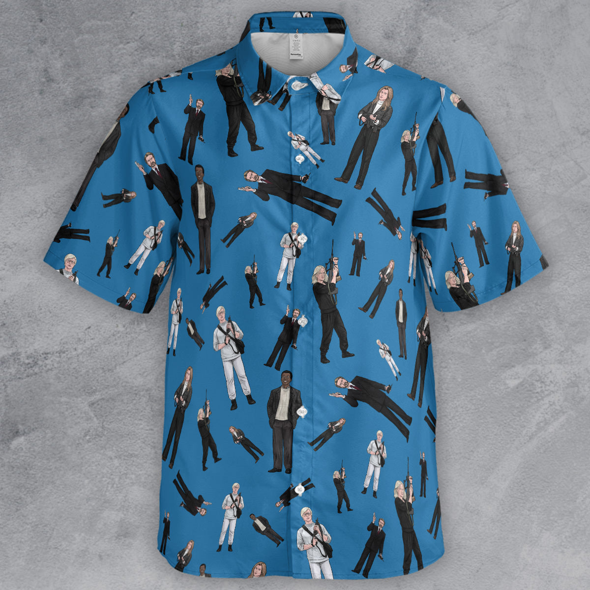 Short Sleeve Button Shirt - W89LQB7Y