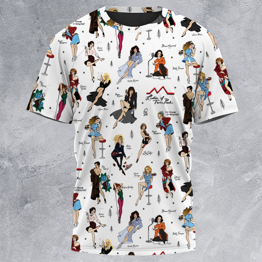 All-Over Print Unisex T-Shirt - L5F2X36X -  - 3