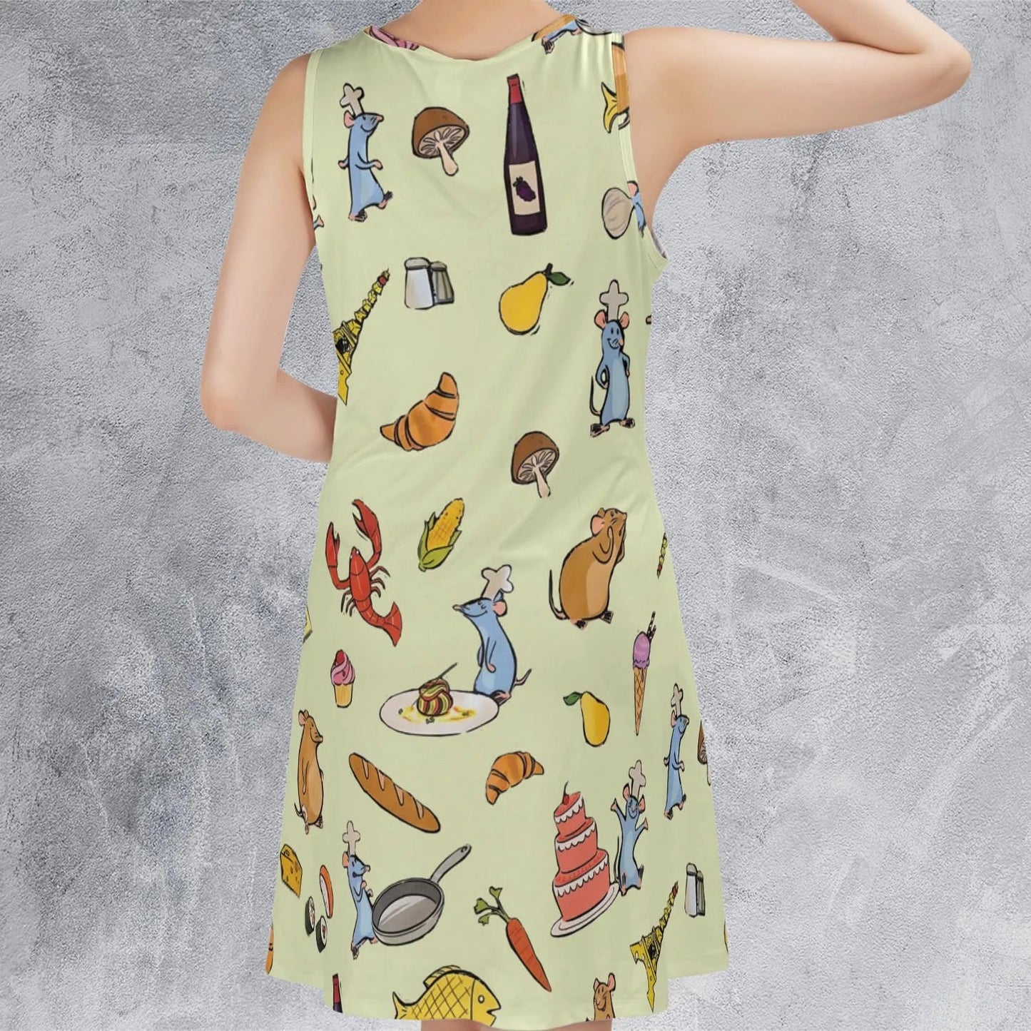 Casual Sleeveless Dress - LL6MY3NX