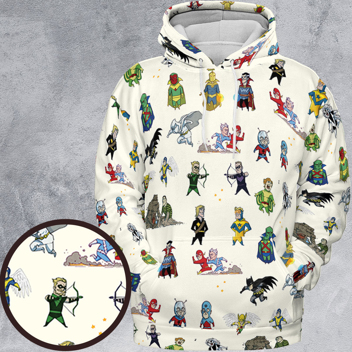 Full Print Hoodie - EBLJNYNJ