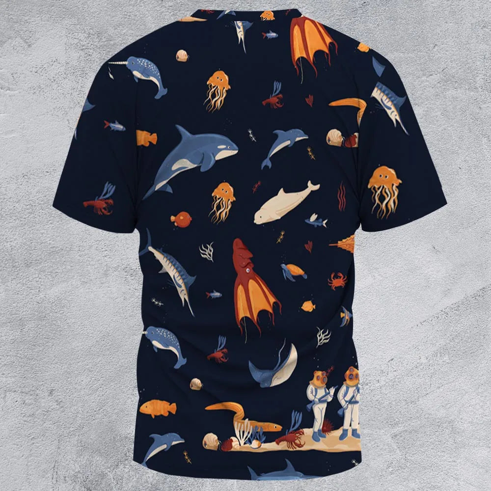 Full Print T-Shirt - 4E4PAFNP
