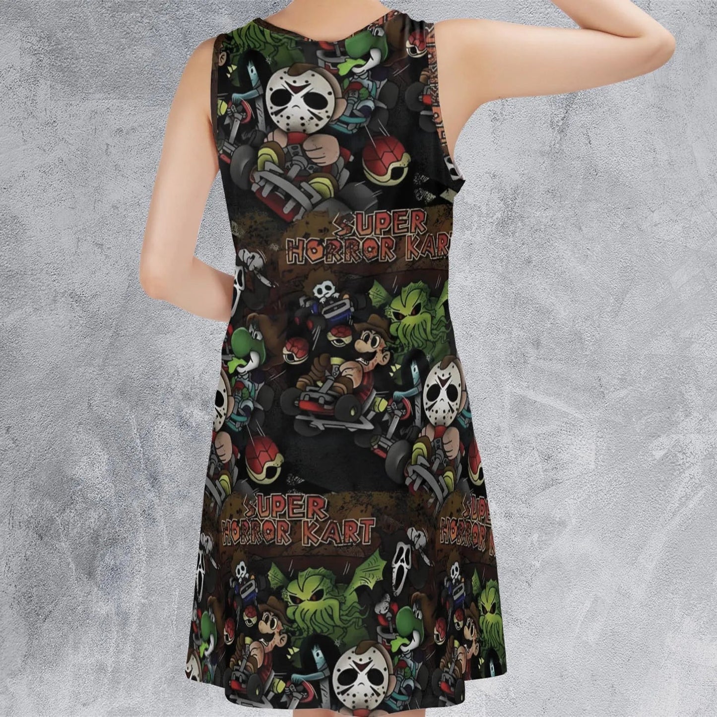 Casual Sleeveless Dress - U3KMWVQV