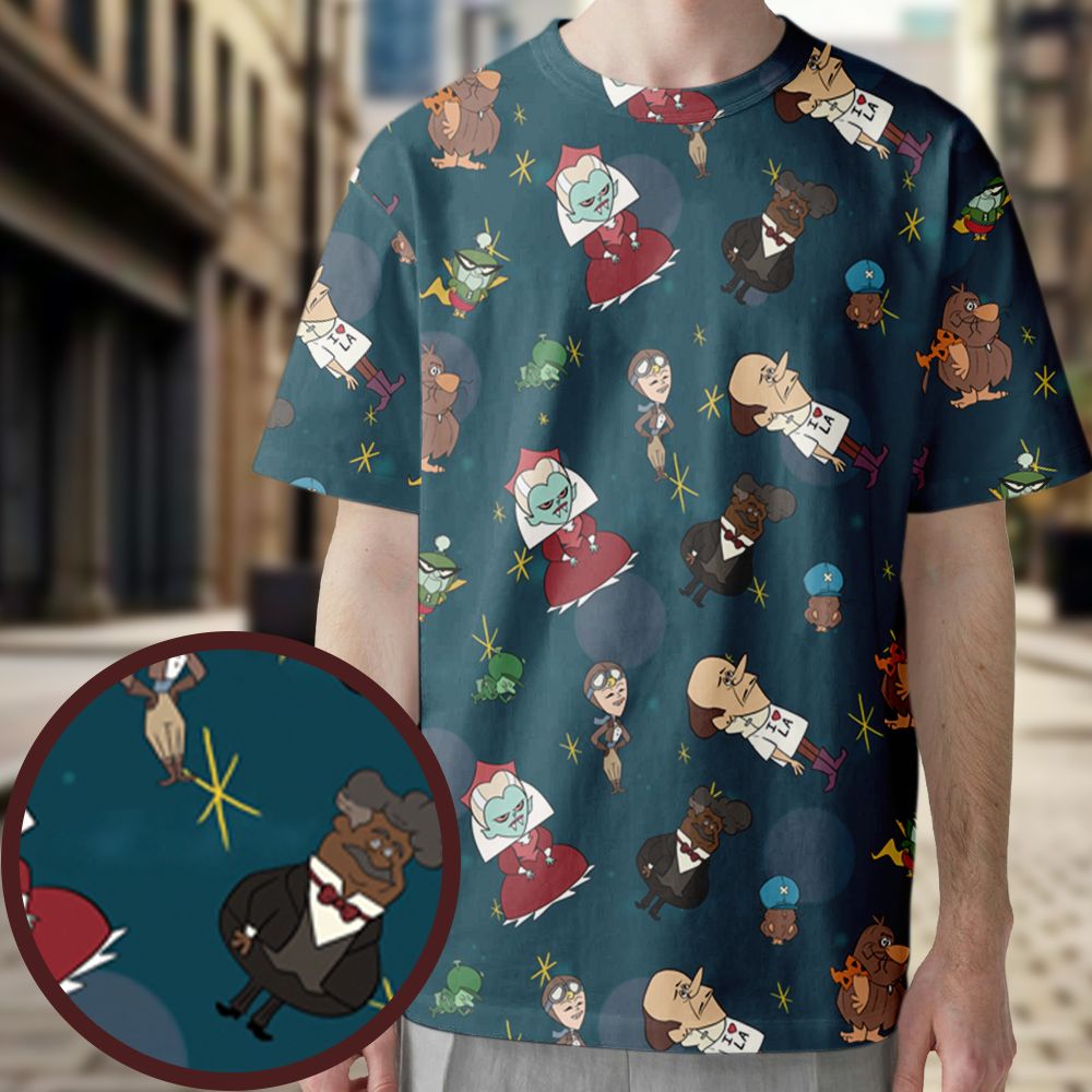 All-Over Print Unisex T-Shirt - 33Q4S9VC -  - 1