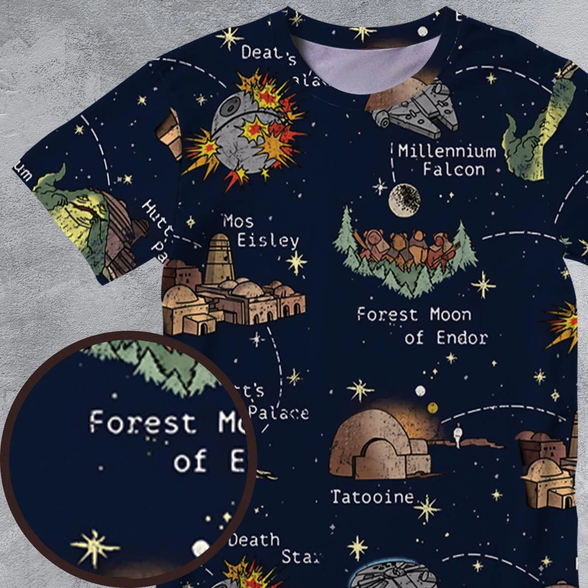 Full Print T-Shirt - 5HWHKA6S