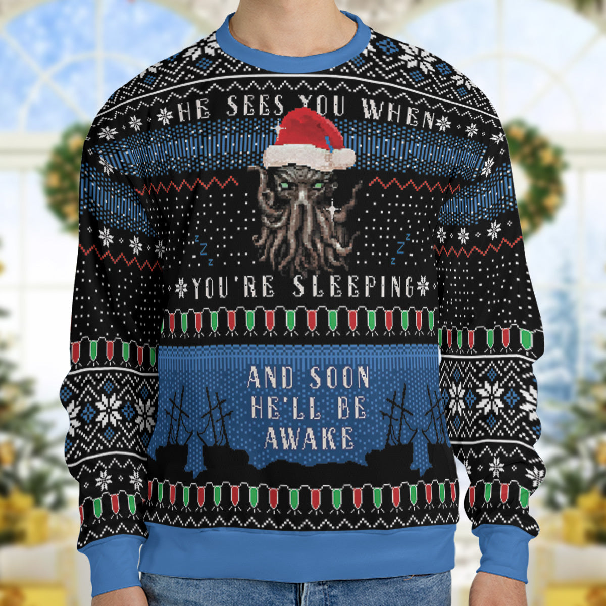 Ugly Christmas Sweatshirt - UGG4P7GV