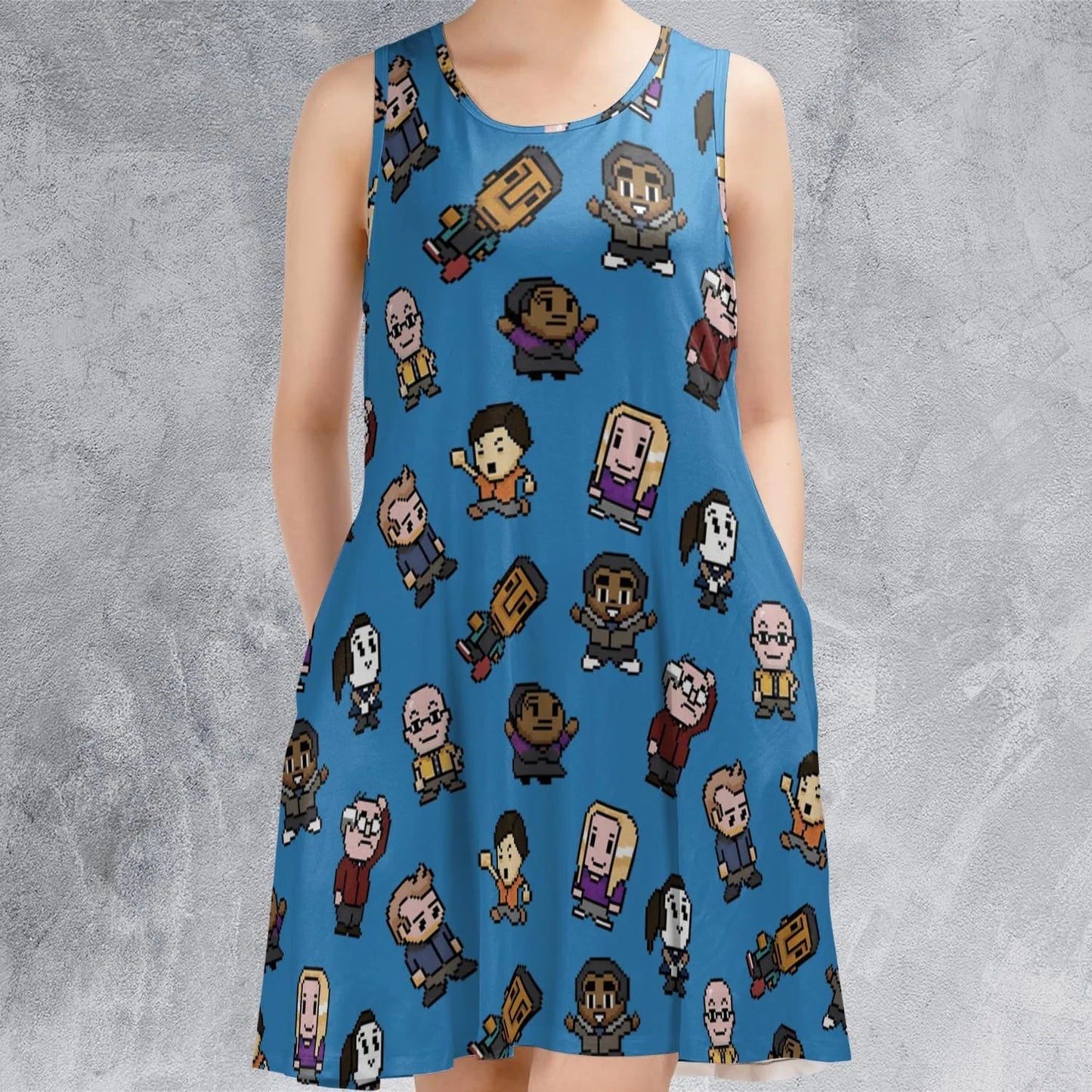 Casual Sleeveless Dress - Z2QEPAAY