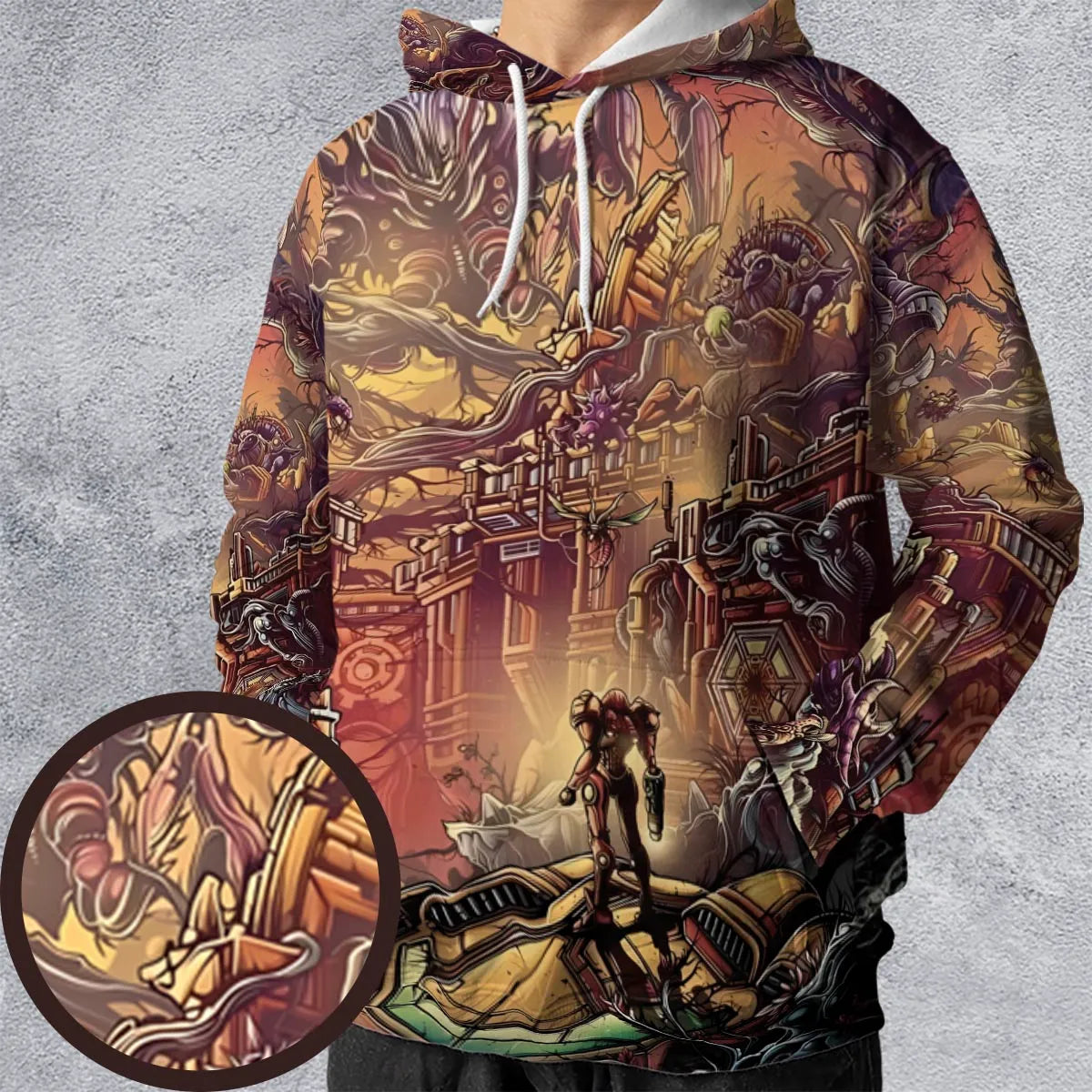 Full Print Hoodie - UQXWE3KW