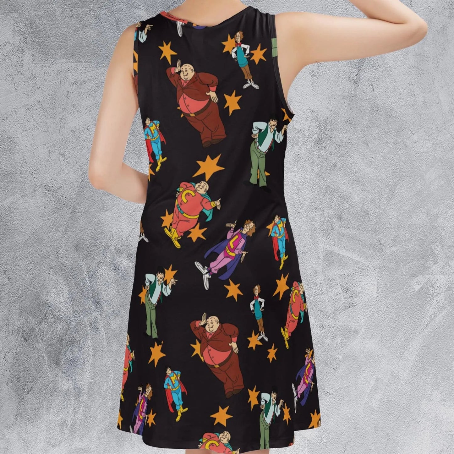 Casual Sleeveless Dress - GGXWMR1W