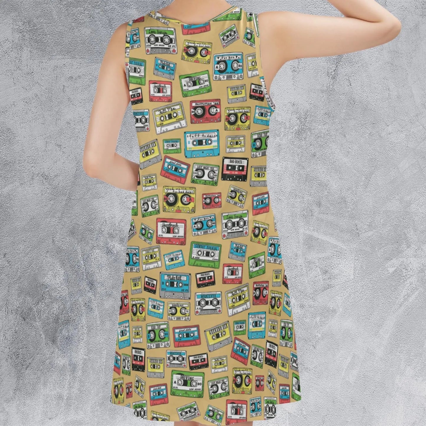 Casual Sleeveless Dress - G8L523PC