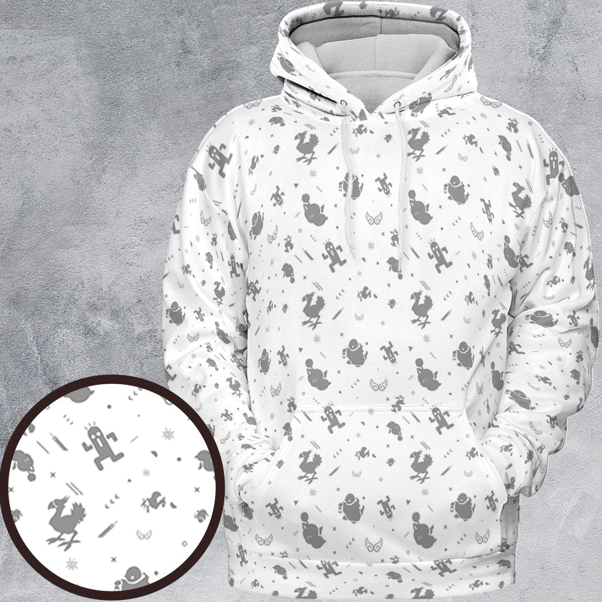 Full Print Hoodie - M3VF2J8S