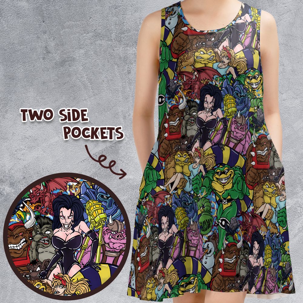 Sleeveless Dress - UJNZZGJY -  - 1