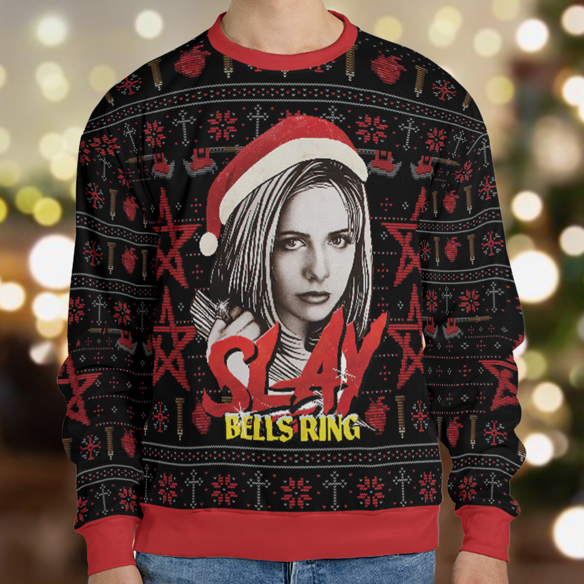 Ugly Christmas Sweatshirt - 3PHDRUMH