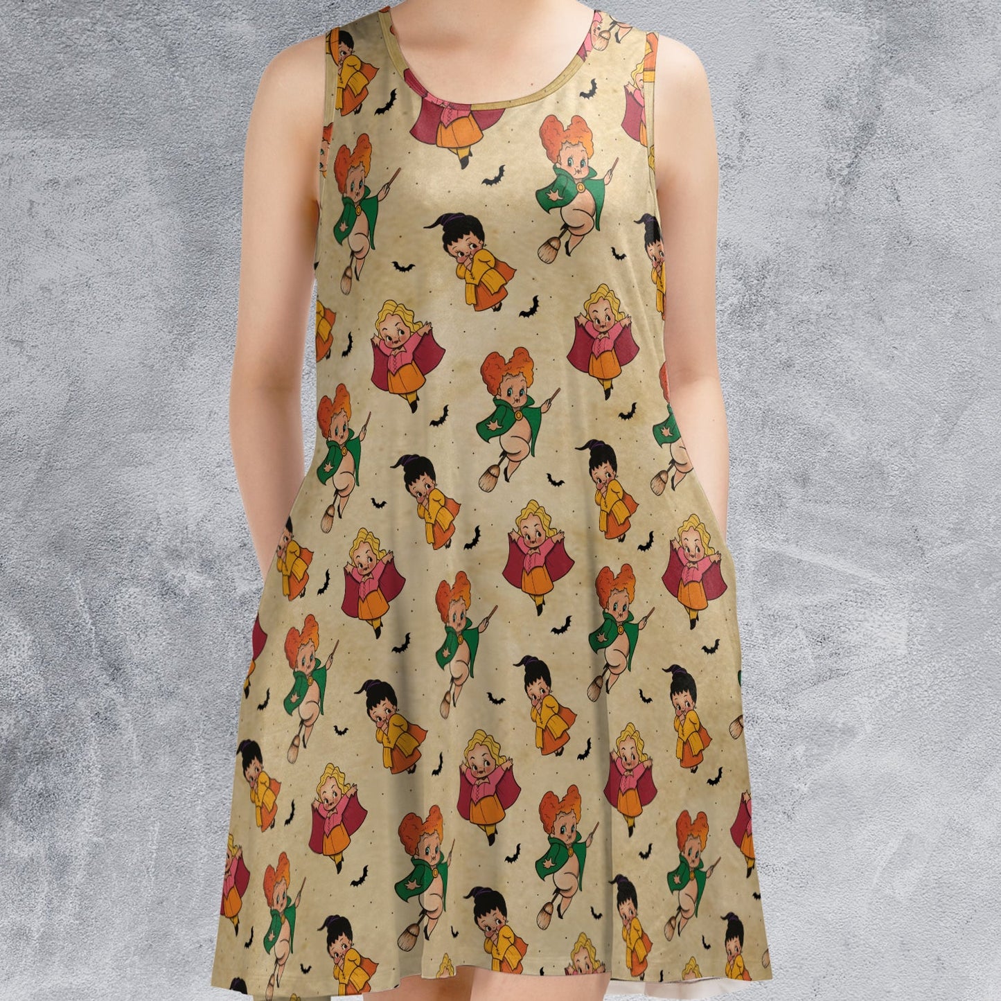 Casual Sleeveless Dress - JEQJAKKT