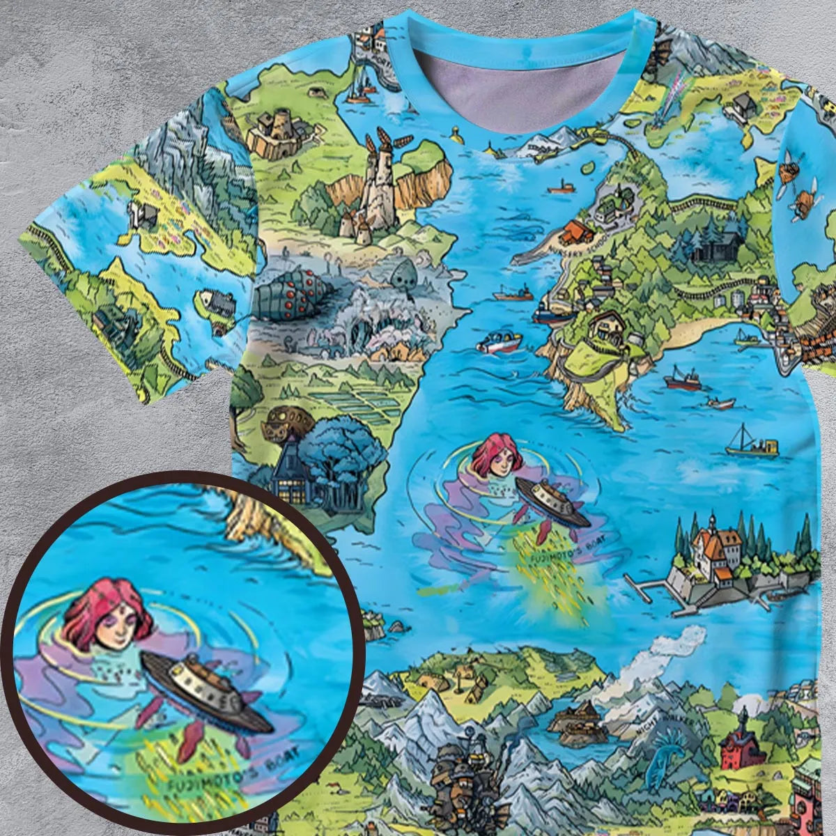Full Print T-Shirt - FM5T3YU4