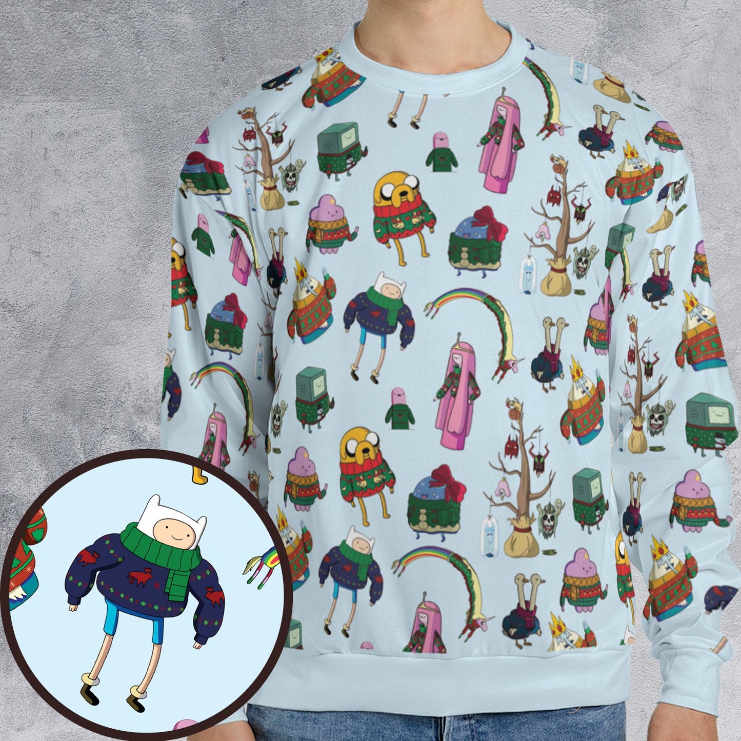 Full Print Sweatshirt - YZZETAGC