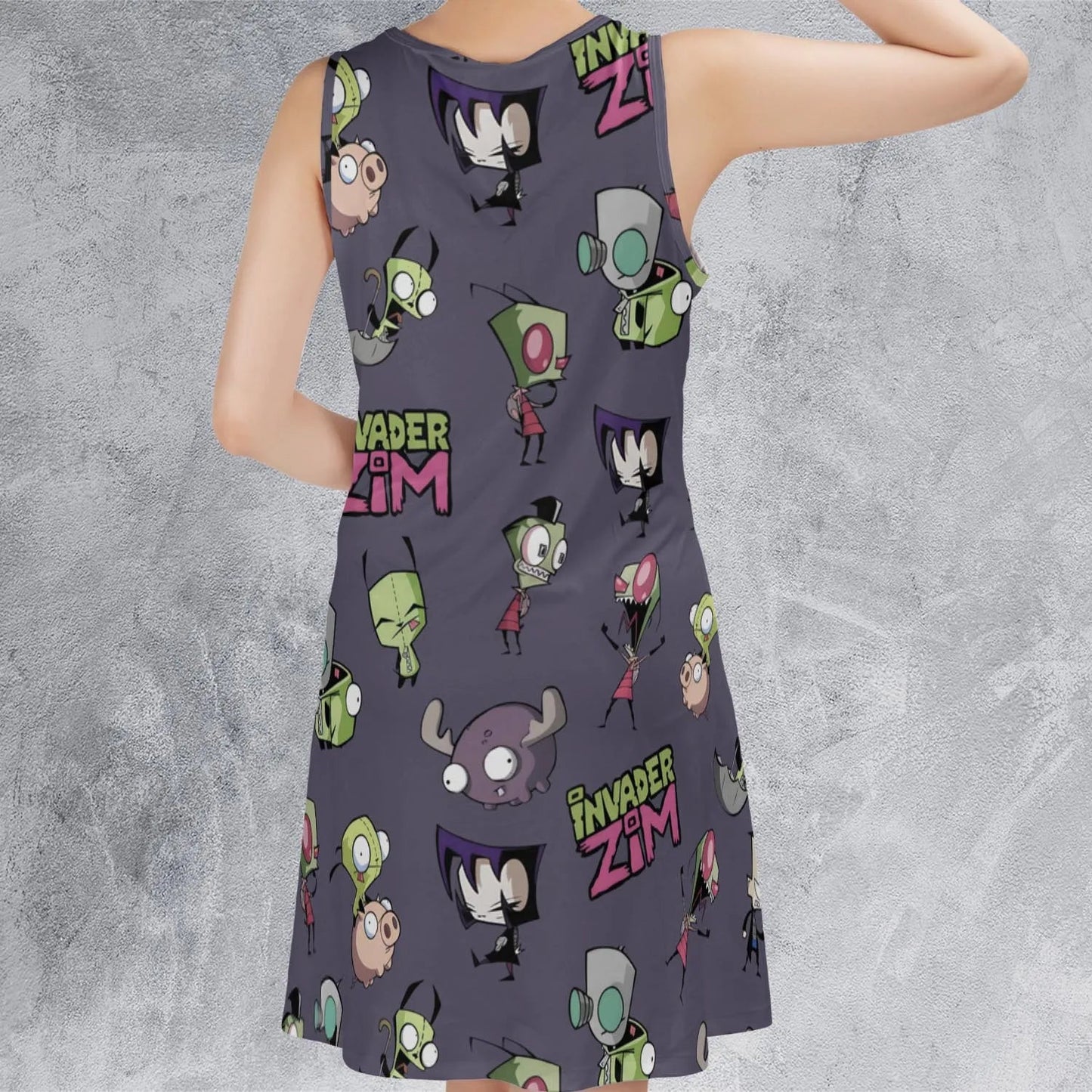 Casual Sleeveless Dress - 39HHSN8S