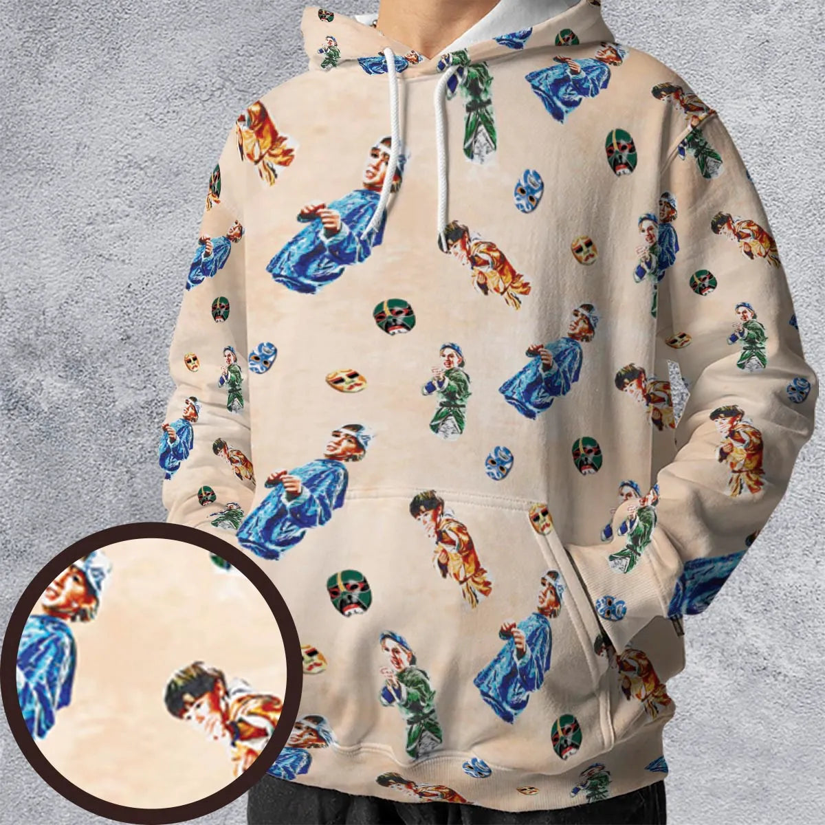 Full Print Hoodie - 3HWB8Y3H