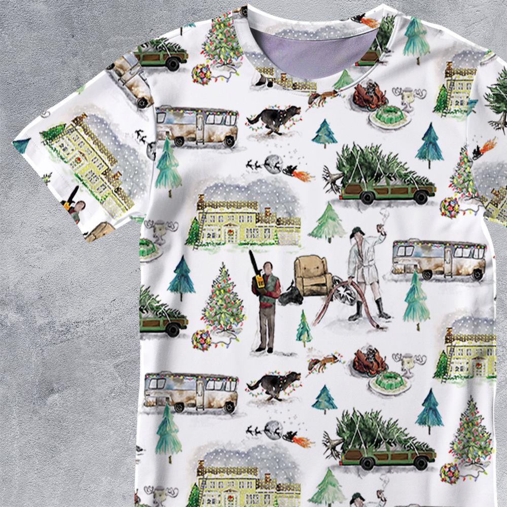 All-Over Print Unisex T-Shirt - LHMSMC3E -  - 2