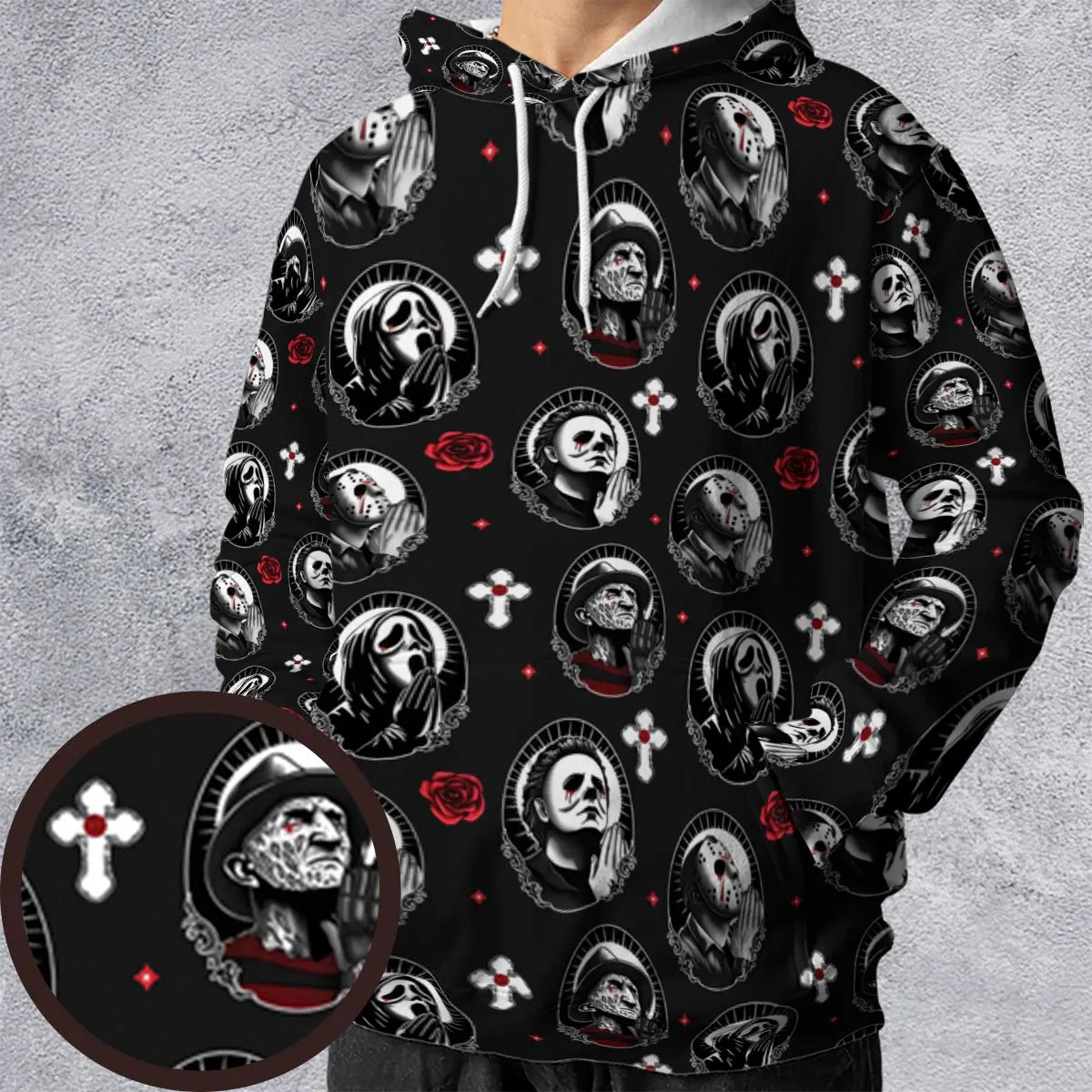 Full Print Hoodie - 6F5F9B2Y