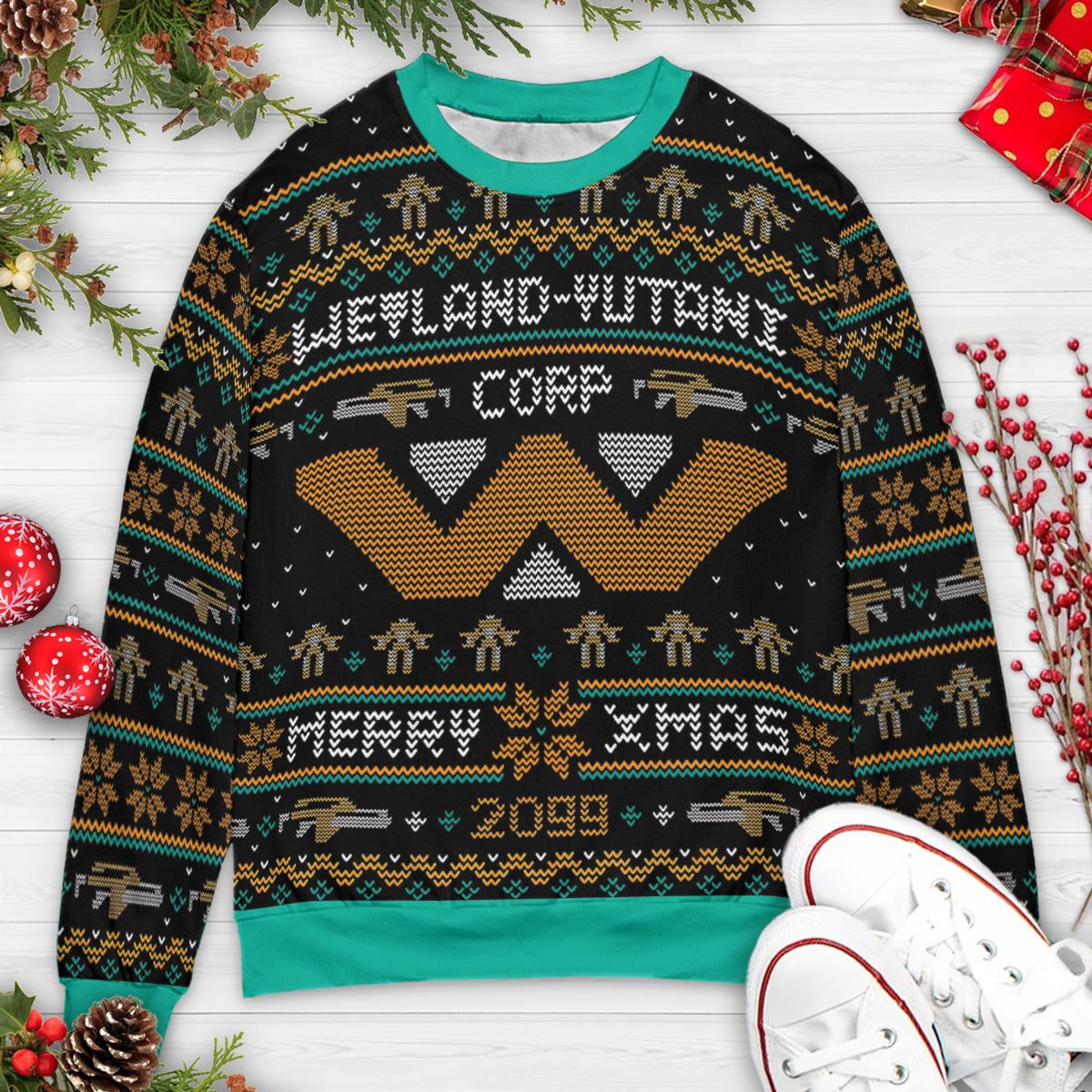 Ugly Christmas Sweatshirt - SZ7ZGKB7